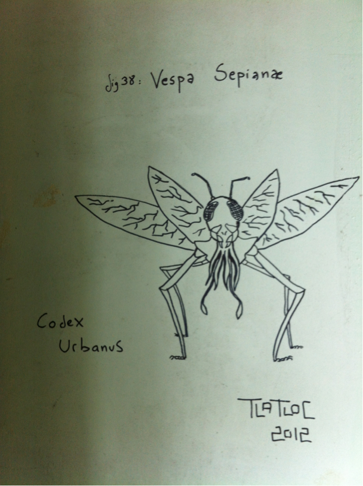 Vespa Sepianæ by Tlatloc