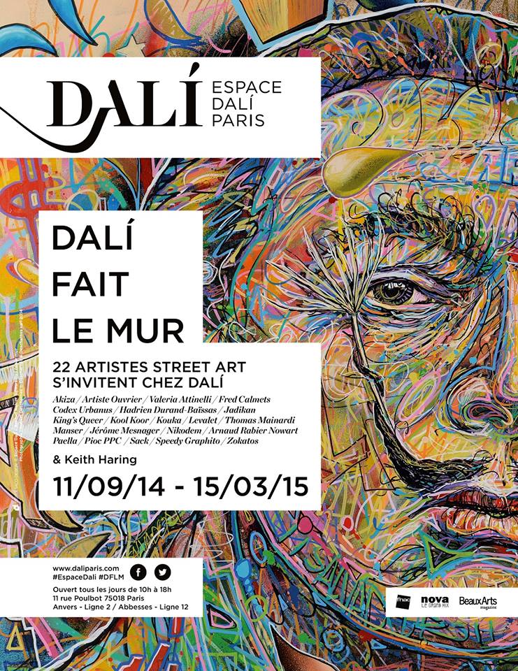 Exposition Dali et le Street Art “Dali fait le mur”